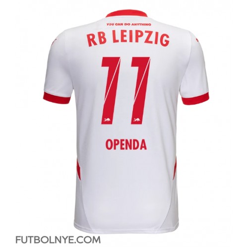 Camiseta RB Leipzig Lois Openda #11 Primera Equipación 2024-25 manga corta